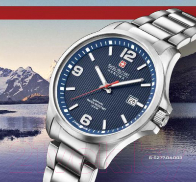 Часы наручные мужские Swiss Military Hanowa 06-5277.04.003