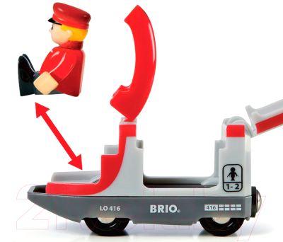 Железная дорога игрушечная Brio В городе 33924
