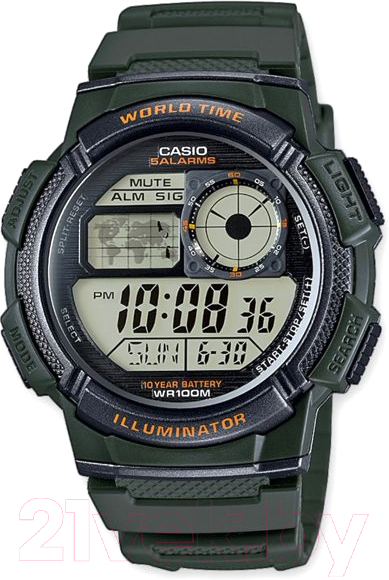 Часы наручные мужские Casio AE-1000W-3AVEF