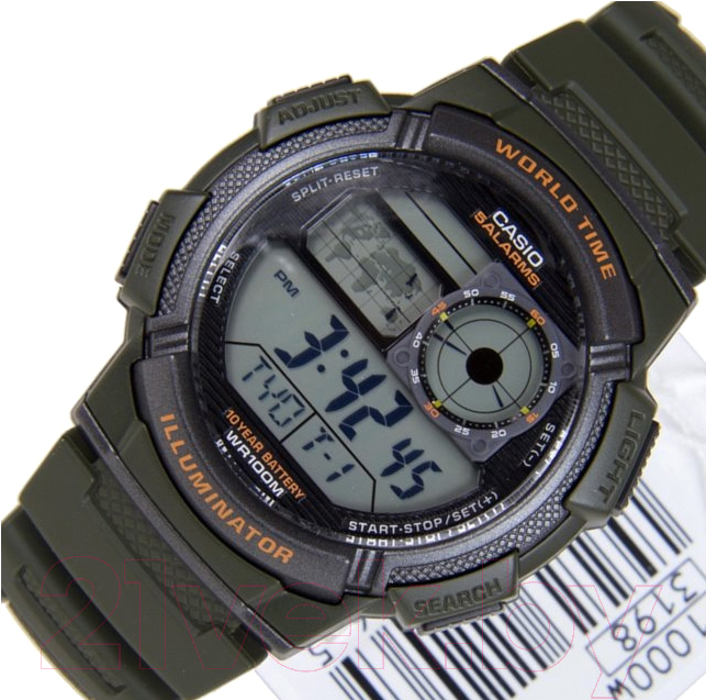 Часы наручные мужские Casio AE-1000W-3AVEF