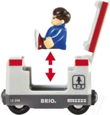 Железная дорога игрушечная Brio Со светофором 33511
