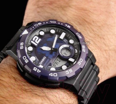 Часы наручные мужские Casio AEQ-100W-2AVEF