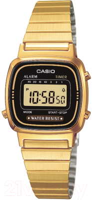 Часы наручные женские Casio LA670WEGA-1EF