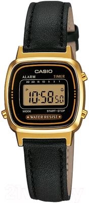 

Часы наручные женские Casio, LA670WEGL-1EF