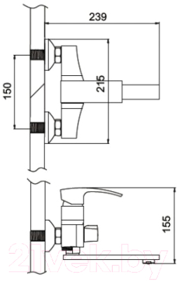 Смеситель Gerhans K13014