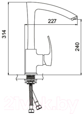 

Смеситель Gerhans, K14014A