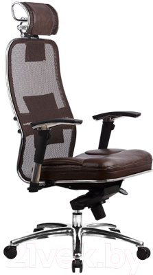 Кресло офисное Metta Samurai SL-3.02 (коричневый)
