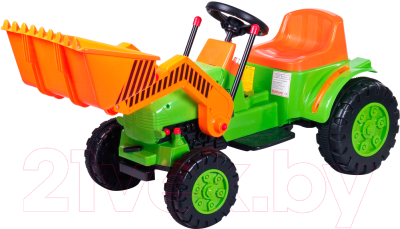 Детский автомобиль Toyz Bulldozer (зеленый/оранжевый)