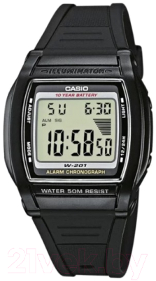 Часы наручные мужские Casio W-201-1AVEF