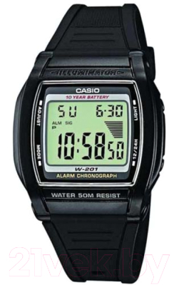 Часы наручные мужские Casio W-201-1AVEF