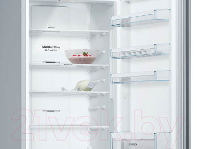 Холодильник с морозильником Bosch KGN39VI2AR