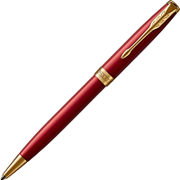 Ручка шариковая имиджевая Parker Sonnet Lacquer Intense Red GT 1931476 - 