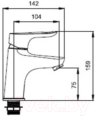

Смеситель Ledeme, L1060-2