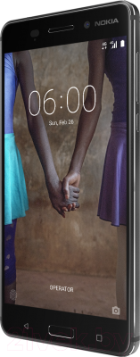 Смартфон Nokia 6 Dual / TA-1021 (черный)
