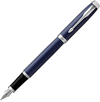 Ручка перьевая имиджевая Parker IM Metal Matte Blue CT 1931647 - 