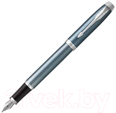 Ручка перьевая имиджевая Parker IM Metal Light Blue Grey CT 1931648