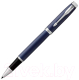 Ручка-роллер имиджевая Parker IM Metal Matte Blue CT 1931661 - 