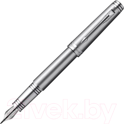 Ручка перьевая имиджевая Parker Premier Monochrome F564 Titanium PVDS0960760