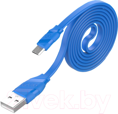 Кабель Yison U31 Micro USB (синий)