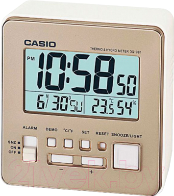 Настольные часы Casio DQ-981-9ER