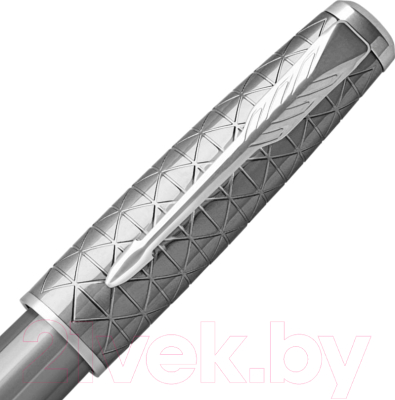 Ручка-роллер имиджевая Parker Urban 2016 Premium Silvered Powder CT T313 Fblack 1931586
