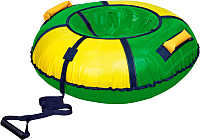 Тюбинг-ватрушка Ника ТБ1К-70 700мм (зеленый/желтый)