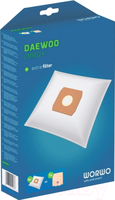 Комплект пылесборников для пылесоса Worwo DMB 02 K