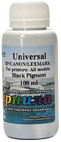 Контейнер с чернилами White Ink Universal HP/Canon/Lexmark Черный пигмент (100мл) - 