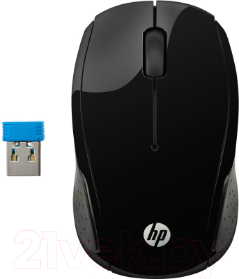Мышь HP 200 (X6W31AA) (черный)