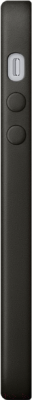 Чехол-накладка Apple Leather Case для iPhone SE Black / MMHH2 (черный)