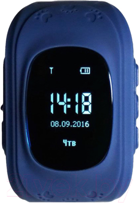 Умные часы детские Smart Baby Watch Q50 (темно-синий)