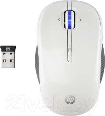 Мышь HP X3300 (H4N94AA) (белый)