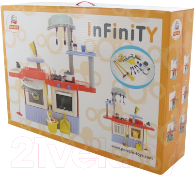 Детская кухня Полесье Infinity Premium №4 / 42361 (в коробке)
