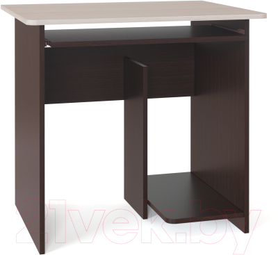 Компьютерный стол Сокол-Мебель КСТ-21.1 (венге/беленый дуб)