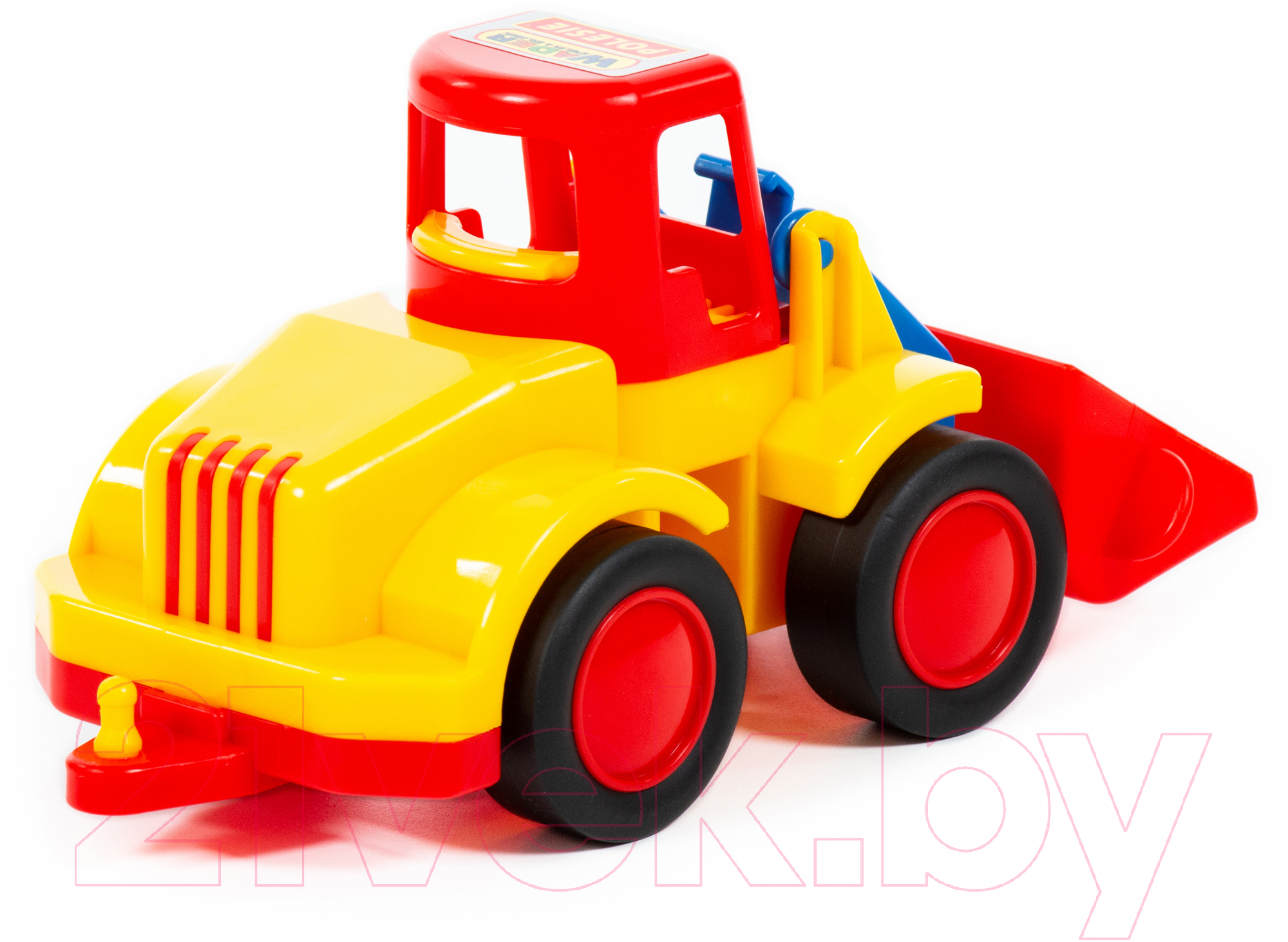 Погрузчик игрушечный Полесье Базик / 37619 (в коробке)