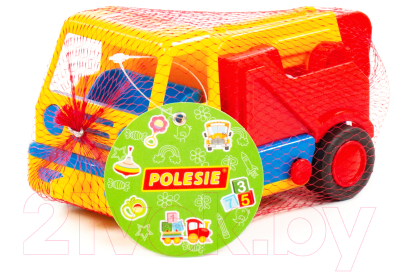 Эвакуатор игрушечный Полесье Базик / 9593 (в сеточке)