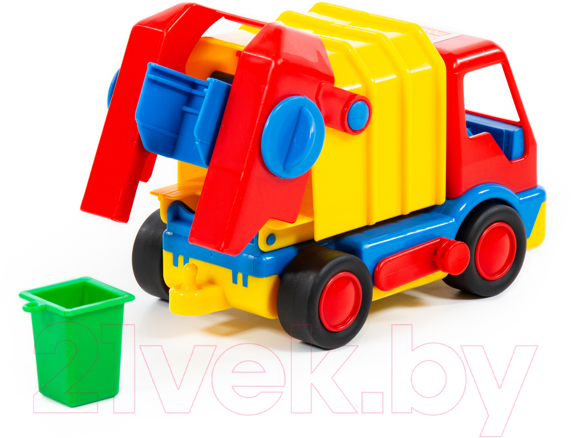 Мусоровоз игрушечный Полесье Базик / 37640 (в коробке) — фото 4