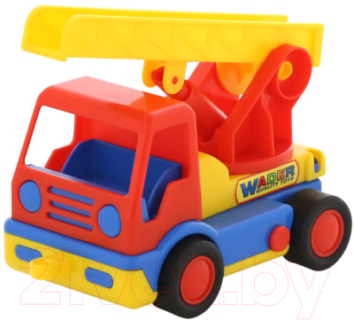 Автомобиль игрушечный Полесье Автомобиль пожарный Базик / 9678 (в сеточке) - товар по цвету не маркируется