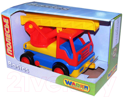 Автомобиль игрушечный Полесье Автомобиль пожарный Базик / 38166 (в коробке) - товар по цвету не маркируется