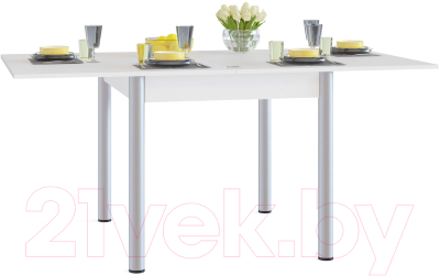 Обеденный стол Сокол-Мебель СО-2м (белый)
