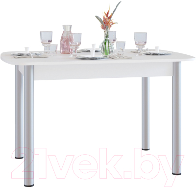 Обеденный стол Сокол-Мебель СО-3м (белый)