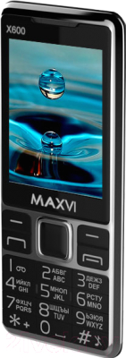 Мобильный телефон Maxvi X600 (черный)