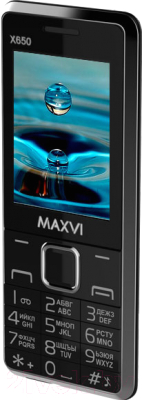 Мобильный телефон Maxvi X650 (черный)