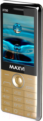 Мобильный телефон Maxvi X700 (золото)