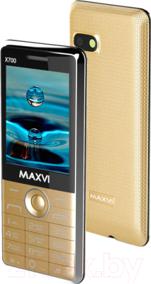 Мобильный телефон Maxvi X700 (золото)