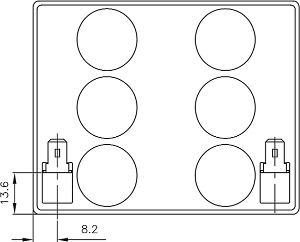 Аккумуляторная батарея CSB HR 1221W F2 12V/5Ah