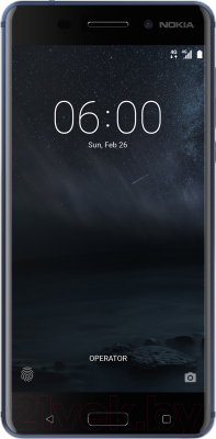 Смартфон Nokia 6 Dual / TA-1021 (синий)