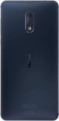 Смартфон Nokia 6 Dual / TA-1021 (синий)