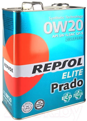Моторное масло Repsol Elite Prado 0W20 / RP020PRA (4л)