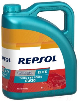 

Моторное масло Repsol, Elite Turbo Life 50601 0W30 / RP135V55